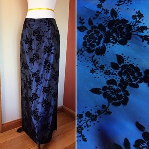 Vintage Jessica McClintock Gunne Sax evening skirt